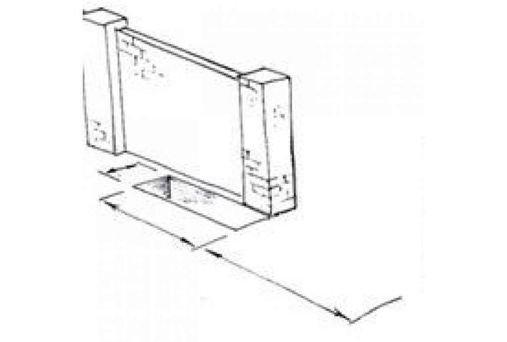 ФУНДАМЕНТ ДЛЯ ОТКАТНЫХ ВОРОТ